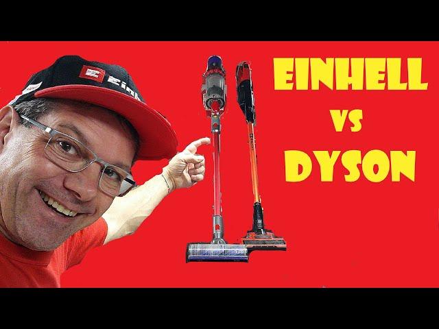 Einhell Stielstaubsauger vs Dyson V10 #powerXchange @FrüchtlHarry