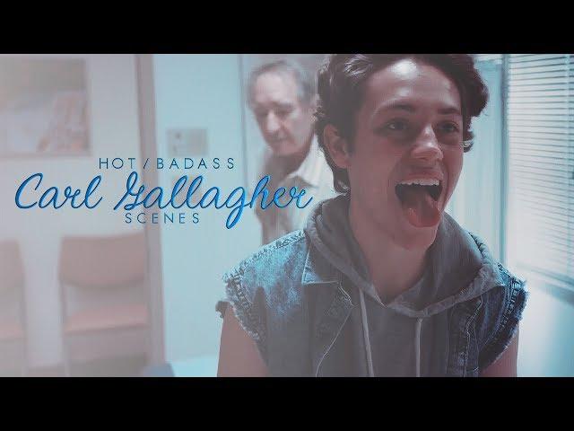 Hot/Badass Carl Gallagher Scenes [Logoless+1080p] (Shameless US)
