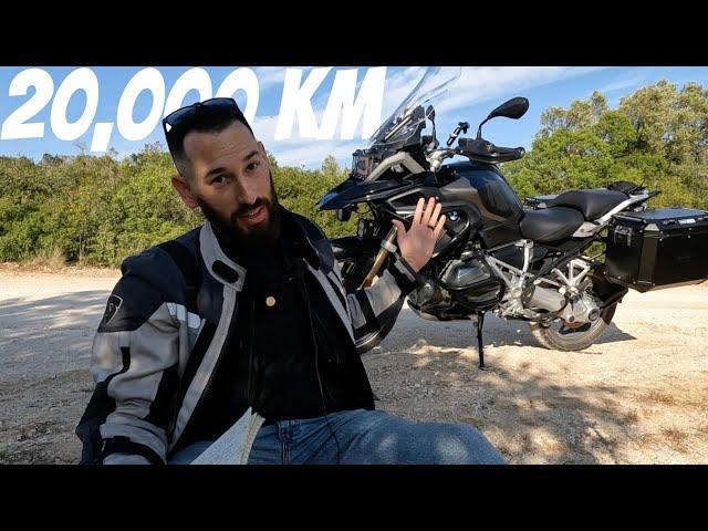 R1250GS What happened after 20,000 km? | LONG TERM Review after 1 year with the BMW 2019