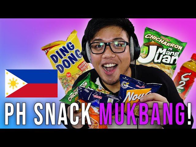 FILIPINO SNACK MUKBANG