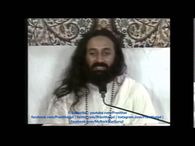 Meaning of Surrender -Talk by Sri Sri Ravi Shankar