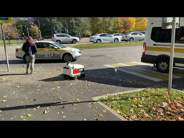 Russian Yandex testing autonomous delivery robots in Moscow