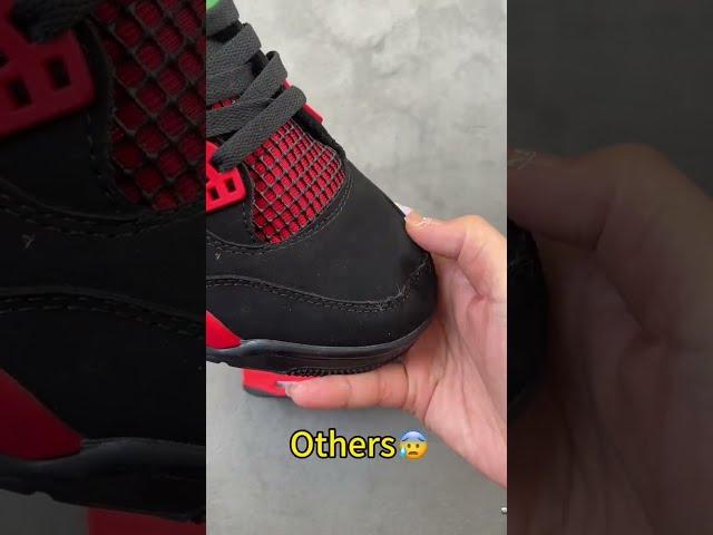 Comparison of Air Jordan 4 from BOOM1950 #jordan4 #airjordan #sneakers