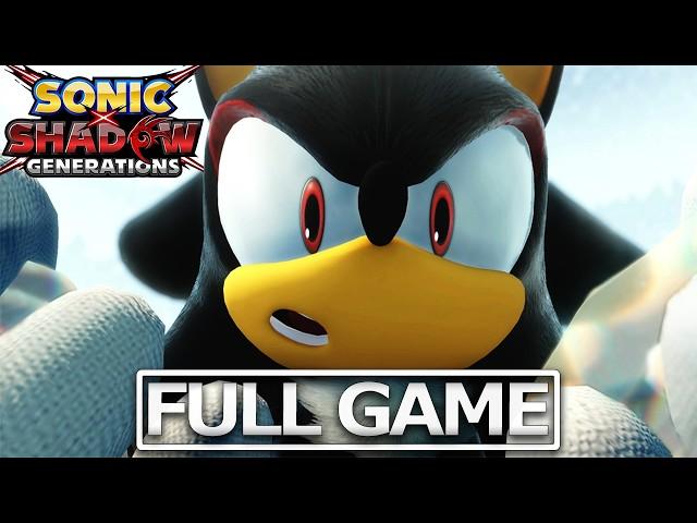 SONIC X SHADOW GENERATIONS Full Gameplay Walkthrough / No Commentary【Full Game】S-Rank All Levels HD