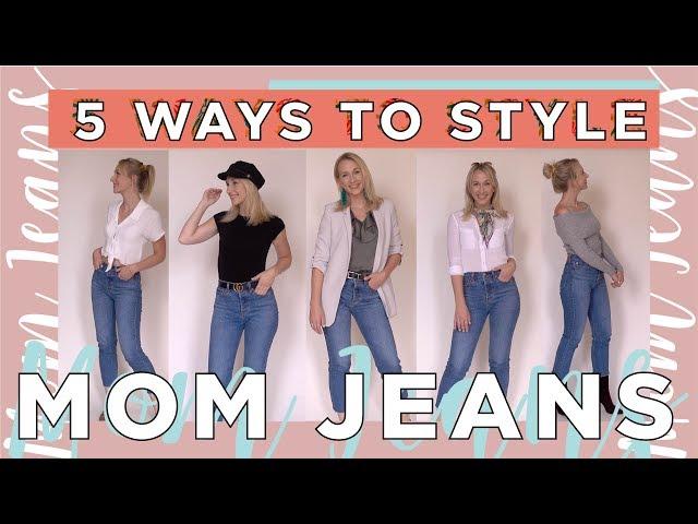 5 Ways to Style Mom Jeans | Amanda Weldon