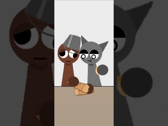 Brud Cutting Bread (original) #sprunki #animation #funny #memes #gray #brud