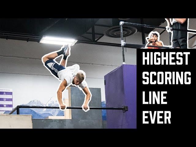 Highest Scored Line in SPL History! - Elis Torhall | SPL2 Parkour World Championships