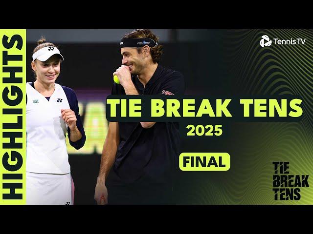 Taylor Fritz & Elena Rybakina vs Tommy Paul & Madison Keys | Tie Break Tens 2025 Final Highlights