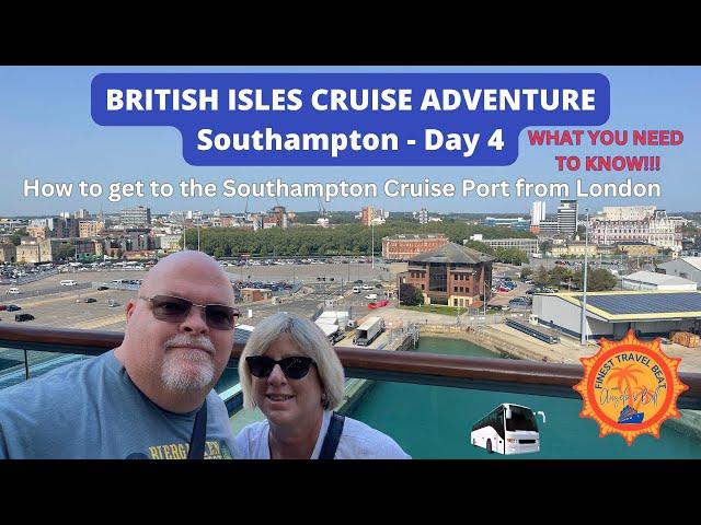 British Isles Regal Princess Cruise Day 4 - Transfer to Southampton Everything you NEED to know!