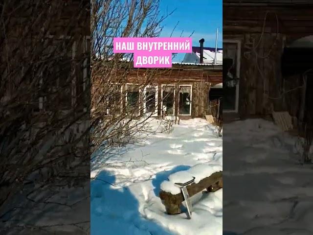 НА ИСХОДЕ ЗИМЫ #позитив #сибирскаяглубинка #хуторок #хорошаяпесня #shorts