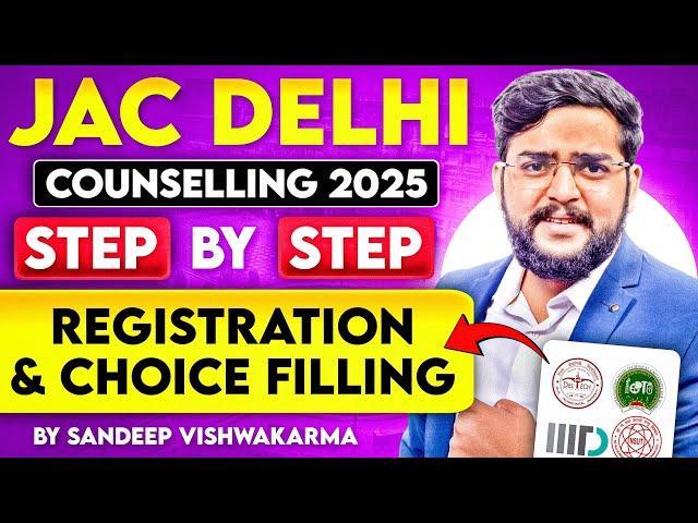 JAC Delhi 2025 Counselling Live  | DTU NSUT IIITD Cutoff | HBTU Kanpur Spot Round & Choice Filling