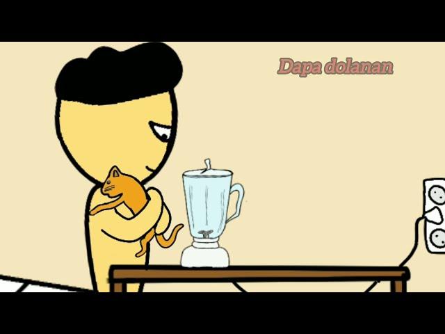 viral..kucing di blender(animasi)