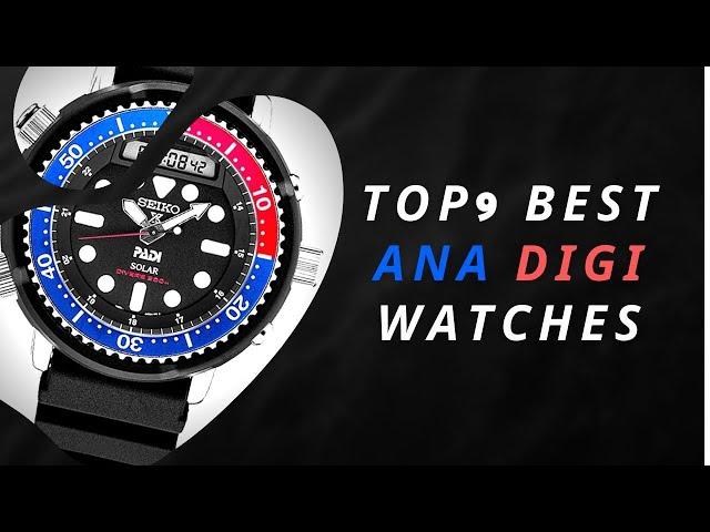 Top 9 Ana-Digi Watches: Best of Both Worlds for Style & Function