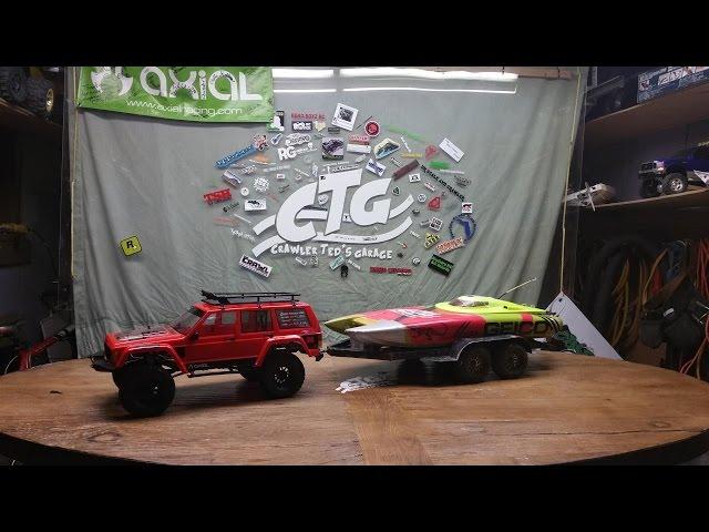 Crawler Teds Garage - SCX10 ll in the Shop !