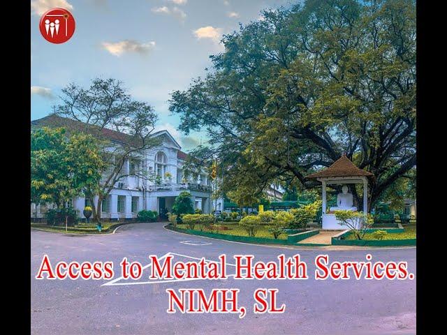 Access to Mental Health Services. NIMH,SL 2021