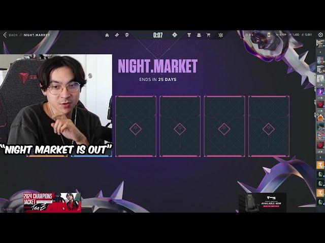 Sen TenZ Reacts To His Night Market (Good or Bad?)