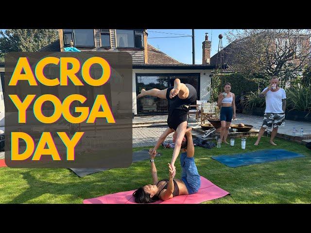 Acro Yoga Day - Advanced Yoga Teacher Training | acro yoga beginner