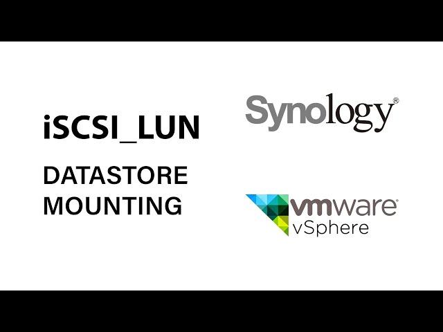 Synology iSCSI LUN Configuration in ESXi with Multi-Path Step-by-Step Tutorial