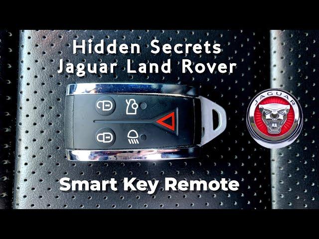 Jaguar Land Rover's Secret Smart Key Remote Features You Never Knew Existed