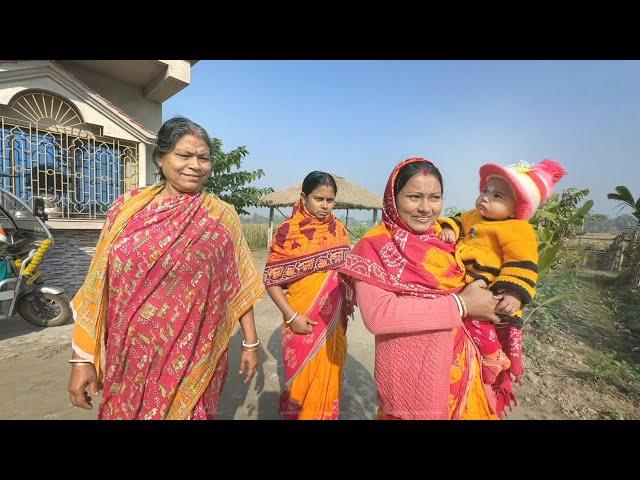 আজ বাড়িতে ফেরিওয়ালা আসলোসবাইকে একটা ভালো খবর দিলাম