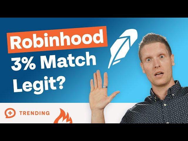 What's The Catch To Robinhood's 3% IRA Match And 3% Cash Back Credit Card? #trending