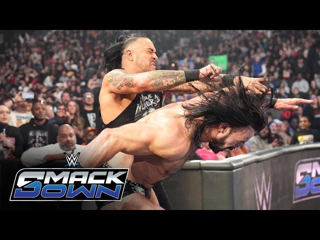 Damian Priest attacks Drew McIntyre and vows to keep doing it: SmackDown highlights, March 7, 2025