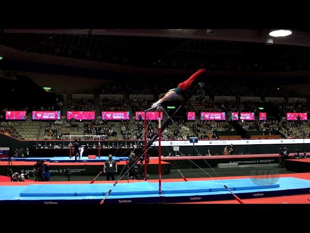 MALONE Brody (USA) - 2021 Artistic Worlds, Kitakyushu (JPN) - Qualifications Horizontal Bar