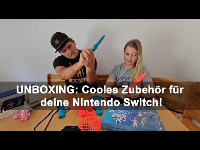 UNBOXING a 30€ Nintendo Switch Sports Accessories Package