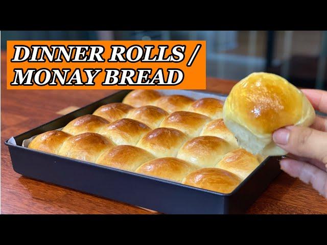 SOFT AND FLUFFY DINNER ROLLS | Easy Recipe | CLASSIC MONAY BREAD | #DINNERROLLS