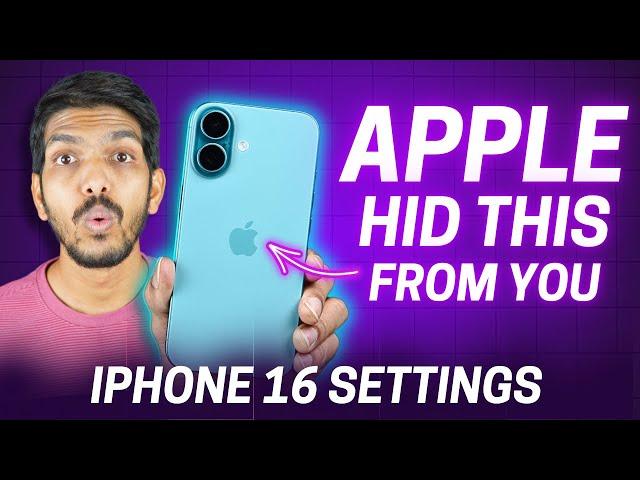iPhone 16 ULTIMATE Guide - Only APPLE INSIDERS Know These Settings 