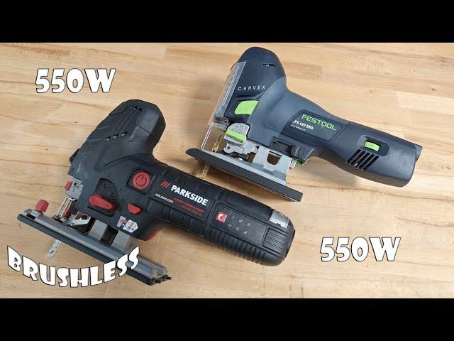 Festool PS 420 EBQ vs Parkside Performance PPSTK 550 A1 Jigsaw