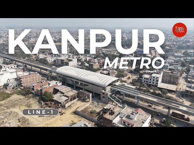 Kanpur Metro | Transforming Urban Mobility | Naubasta - Bara Devi Update #theupindex #4k