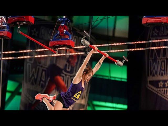 Riley Johnson at the American Ninja Warrior