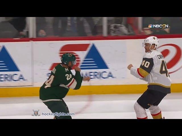 Ryan Carpenter vs Mathew Dumba Feb 2, 2018