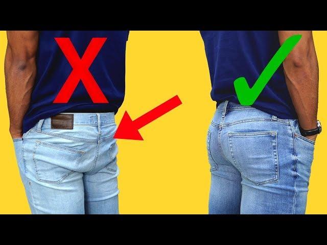 How Jeans Should Properly Fit | AVOID Looking Like A Sauasage