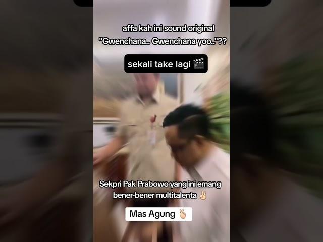 sekpri pak Prabowo Agung Surahman