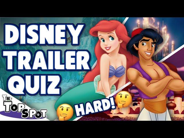 Guess The DISNEY Movie From The TRAILER! - The Topspot