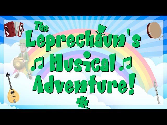 St. Patrick Music Brain Break: Fun Music Game & Movement | Instruments of Ireland!