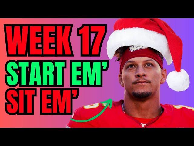 Let's DOMINATE Week 17! Answering ALL Fantasy Football Questions!