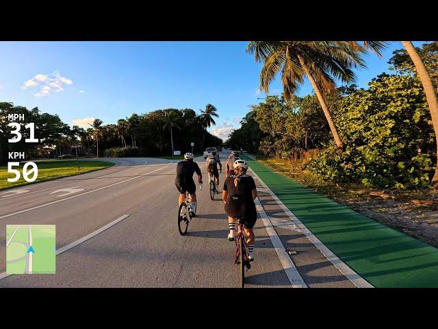 Key Biscayne sunrise hammer ride Nov. 13, 2024 [uncut]