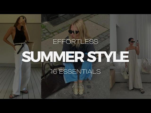 SUMMER CAPSULE WARDROBE: 16 Effortless Essentials Every Woman Needs!