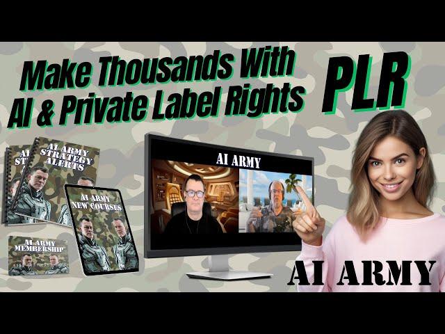 Make Thousands With AI Creating Private Label Rights (PLR) / White Label Products!