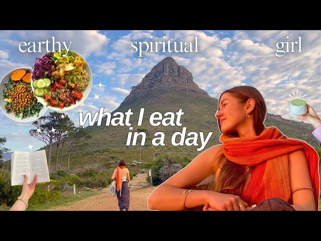 what I eat in a day - Earthy Spiritual Girl edition ( existential chats, heathy recipes ) VLOG