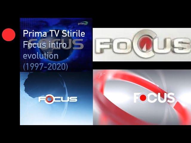 Évolution des génériques de Prima TV Stirile Focus (Prima TV news intro evolution)