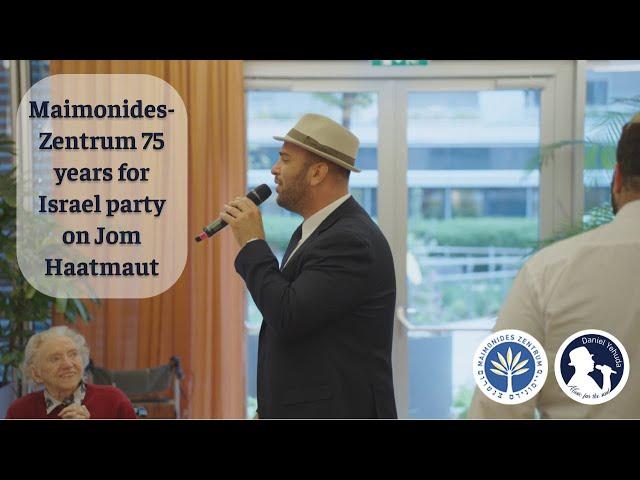 Jerusalem of Gold & Adon Olam - Maimonides Zentrum 75 years for Israel party with Daniel Yehuda