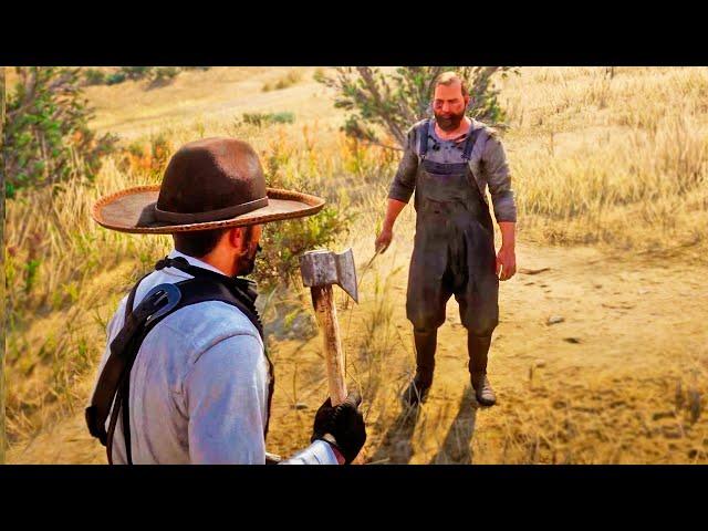 ATRAPE AL LADRON MAS PELIGROSO DEL PUEBLO | RED DEAD REDEMPTION 2