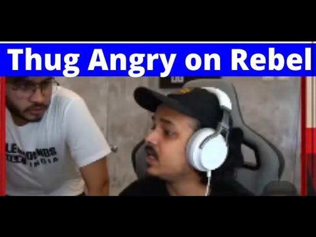 8bit thug angry on 8bit rebel on his mistake