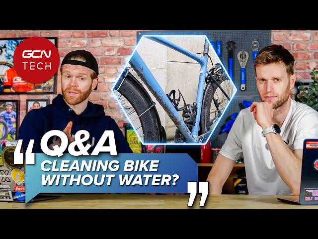 Waterless Bike Wash, Cold Waxing & Speed Wobble | GCN Tech Clinic