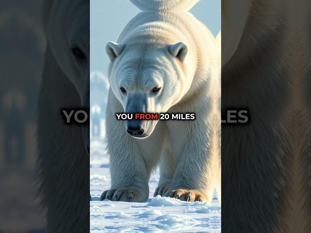 The forbidden teddybear!‍️#shorts #shortvideo #polarbear #wildlife #facts