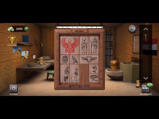 100 doors - escape from prison level 76 EGYPTIAN CELL